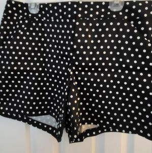 INC polka dot shorts size 16